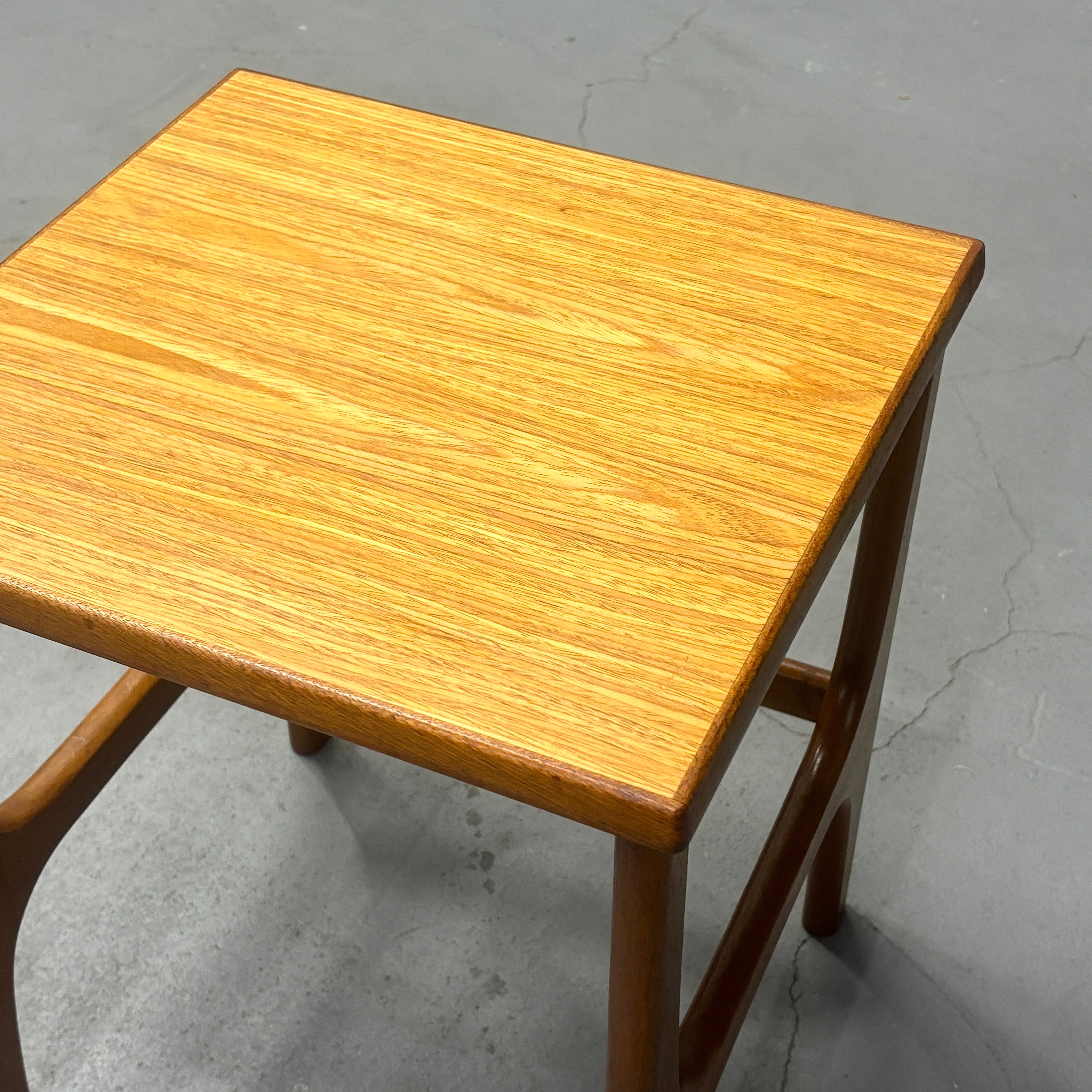 ノーウェアライクホーム KUURO ネストテーブル チーク材 ウッド テーブル Teak×Oak Nest table / チーク×オーク ネストテーブル ビンテージ北欧