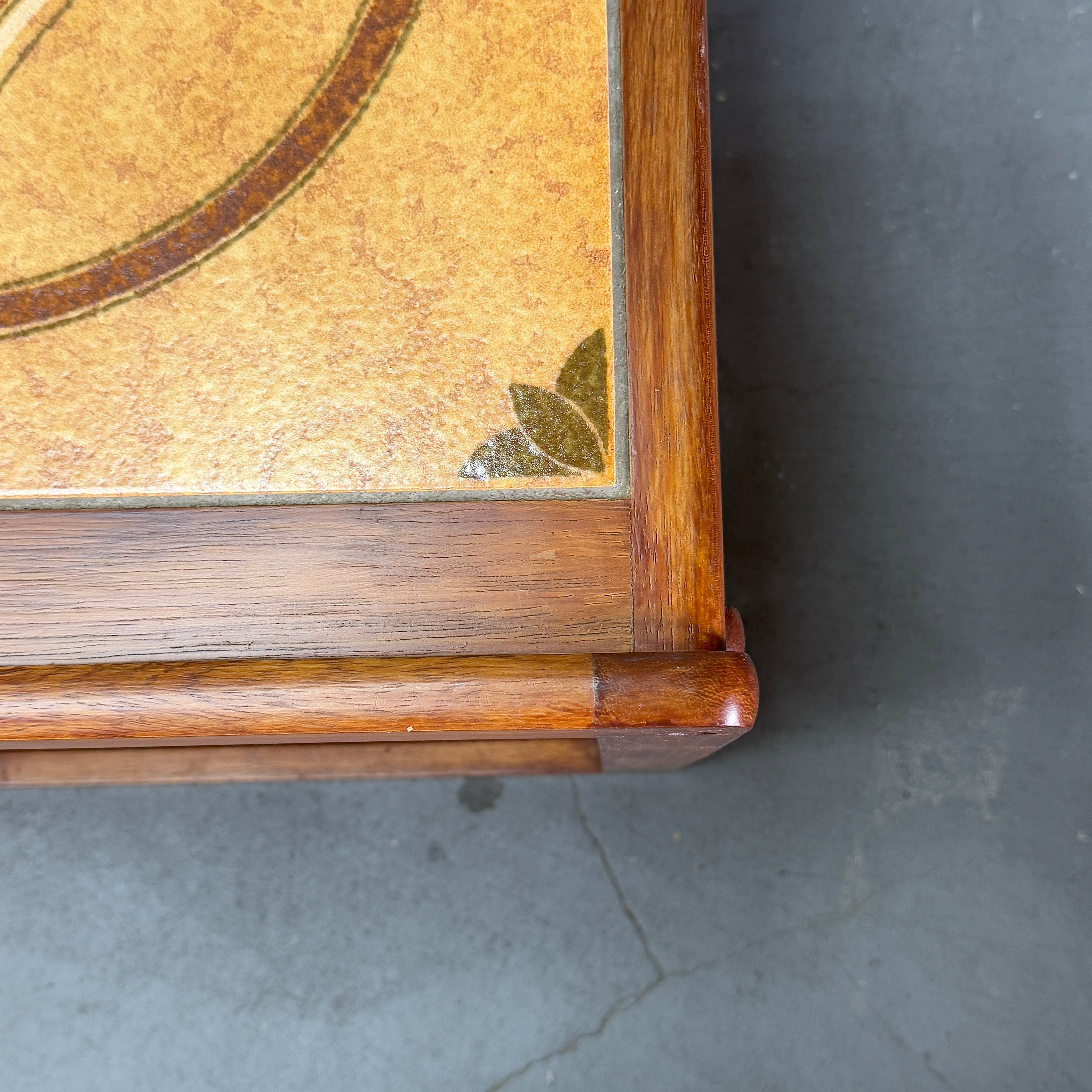 Vintage Teak Tile-Top Nest Table ヴィンテージ タイルトップ ネスト