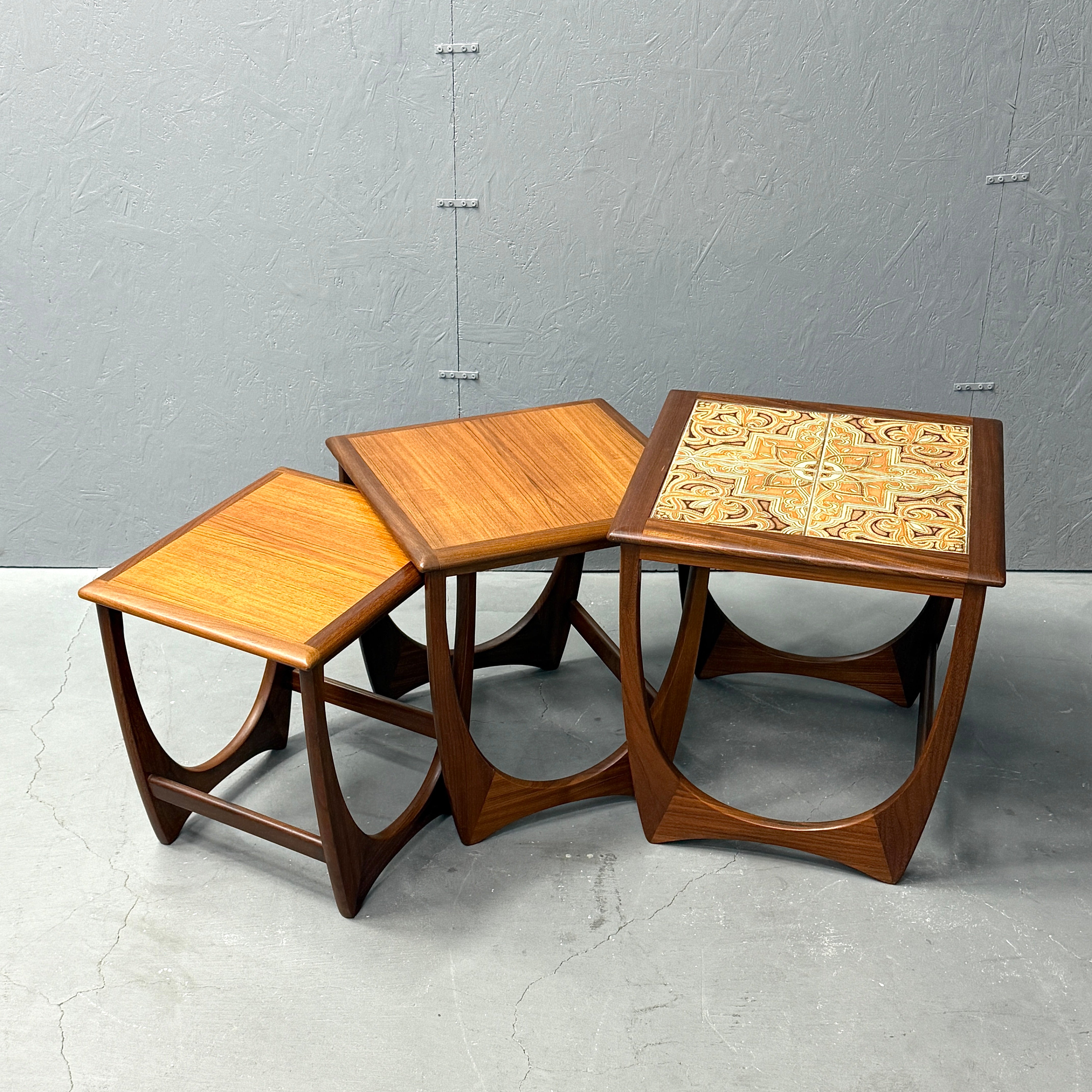 G-PLAN(ジープラン) / Astro Tile top Nest table アストロ タイル