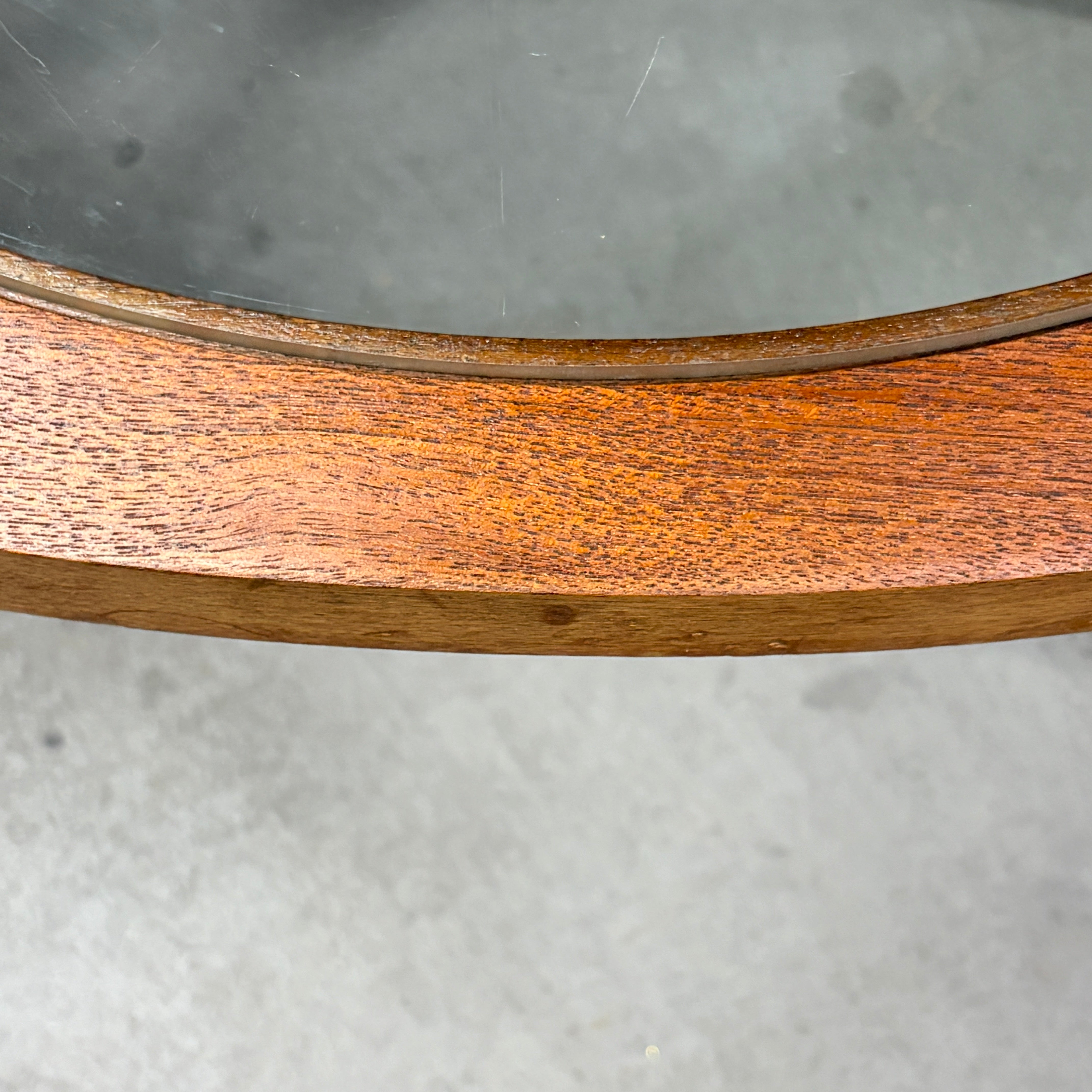 Nathan(ネイサン) / GLASS TOP TRIANGLE COFFEE TABLE ガラストップ
