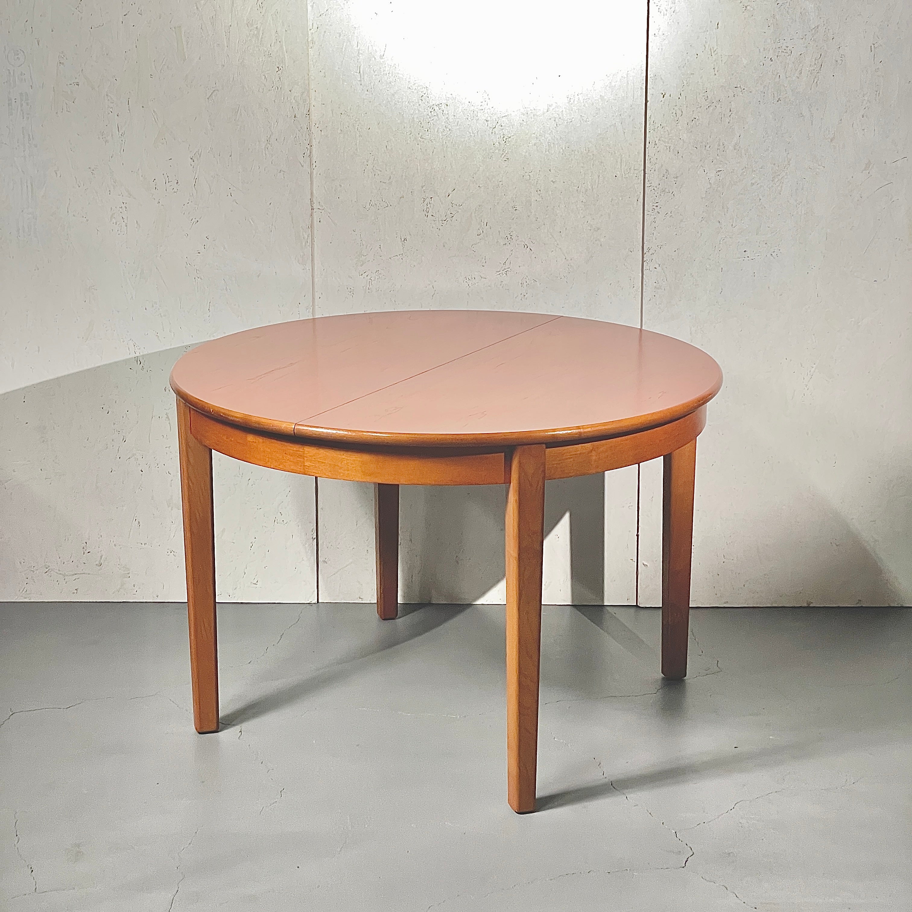 【極美品】G-PLAN ジープラン エクステンション ラウンドダイニングテーブル ジープラン ラウンド エクステンション ダイニング テーブル(天