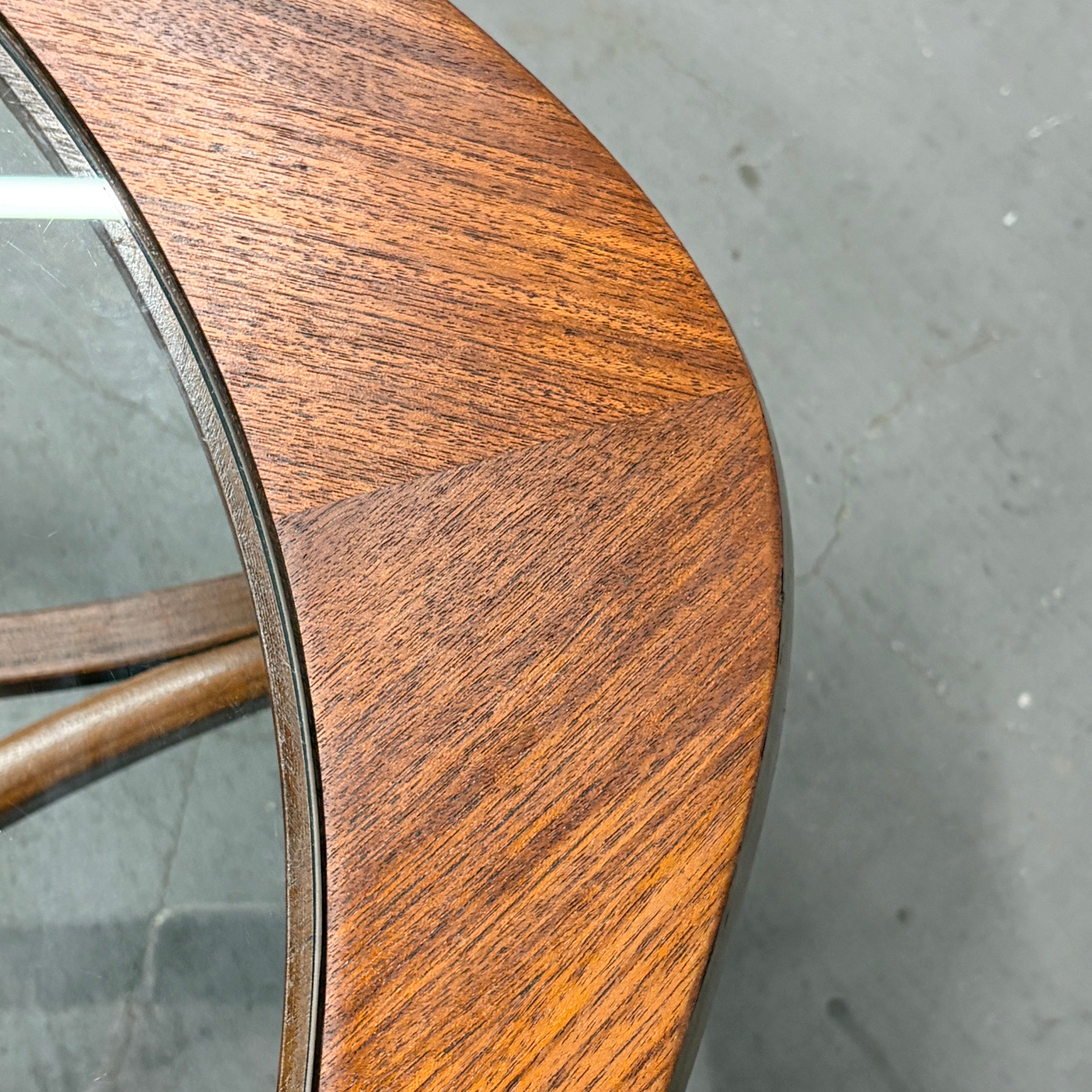 Nathan(ネイサン) / GLASS TOP TRIANGLE COFFEE TABLE ガラストップ