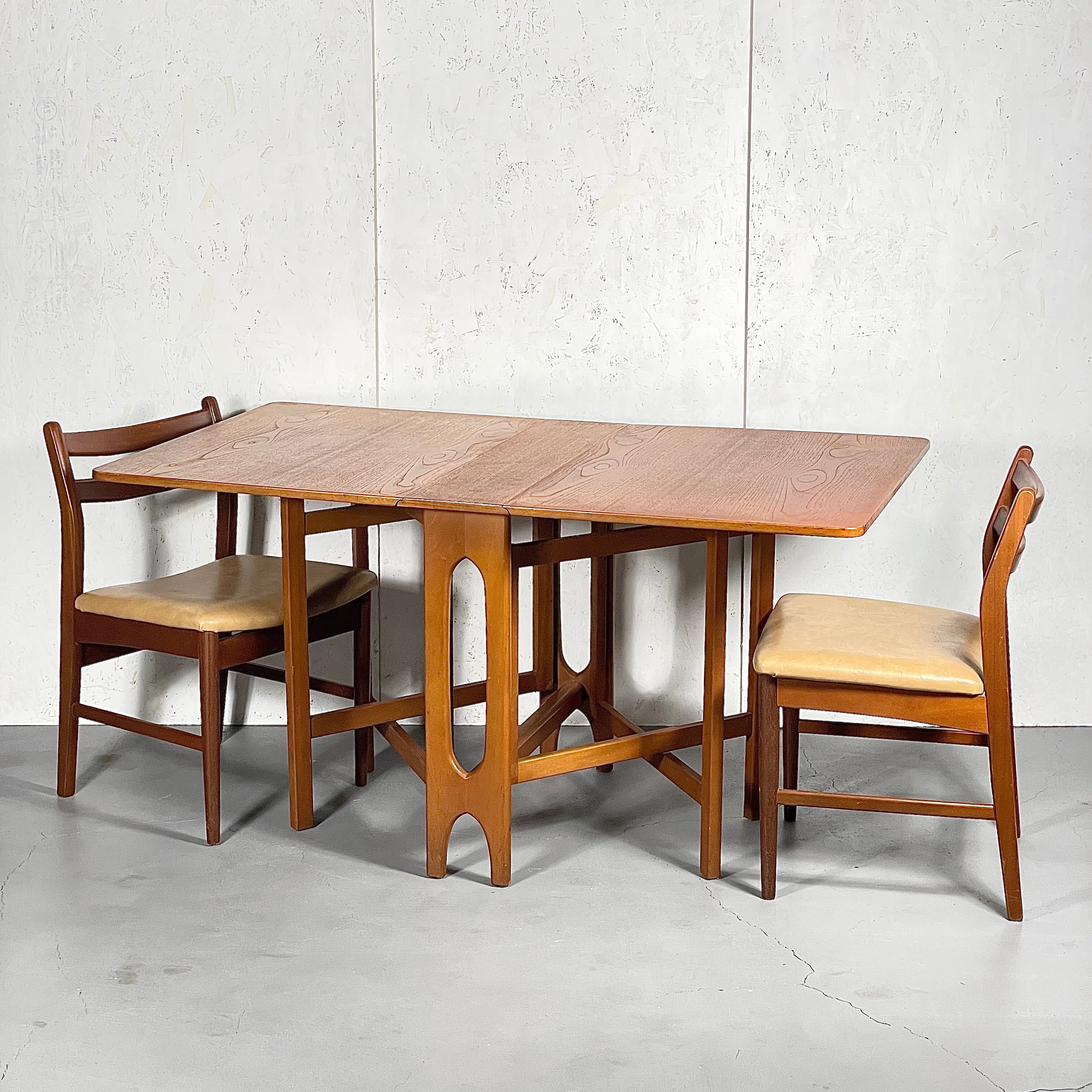 Jentique(ジェンティーク) / SQUARE DROP LEAF GATELEG TABLE スクエア ドロップリーフ ゲートレッグ –  NONOR FURNITURE