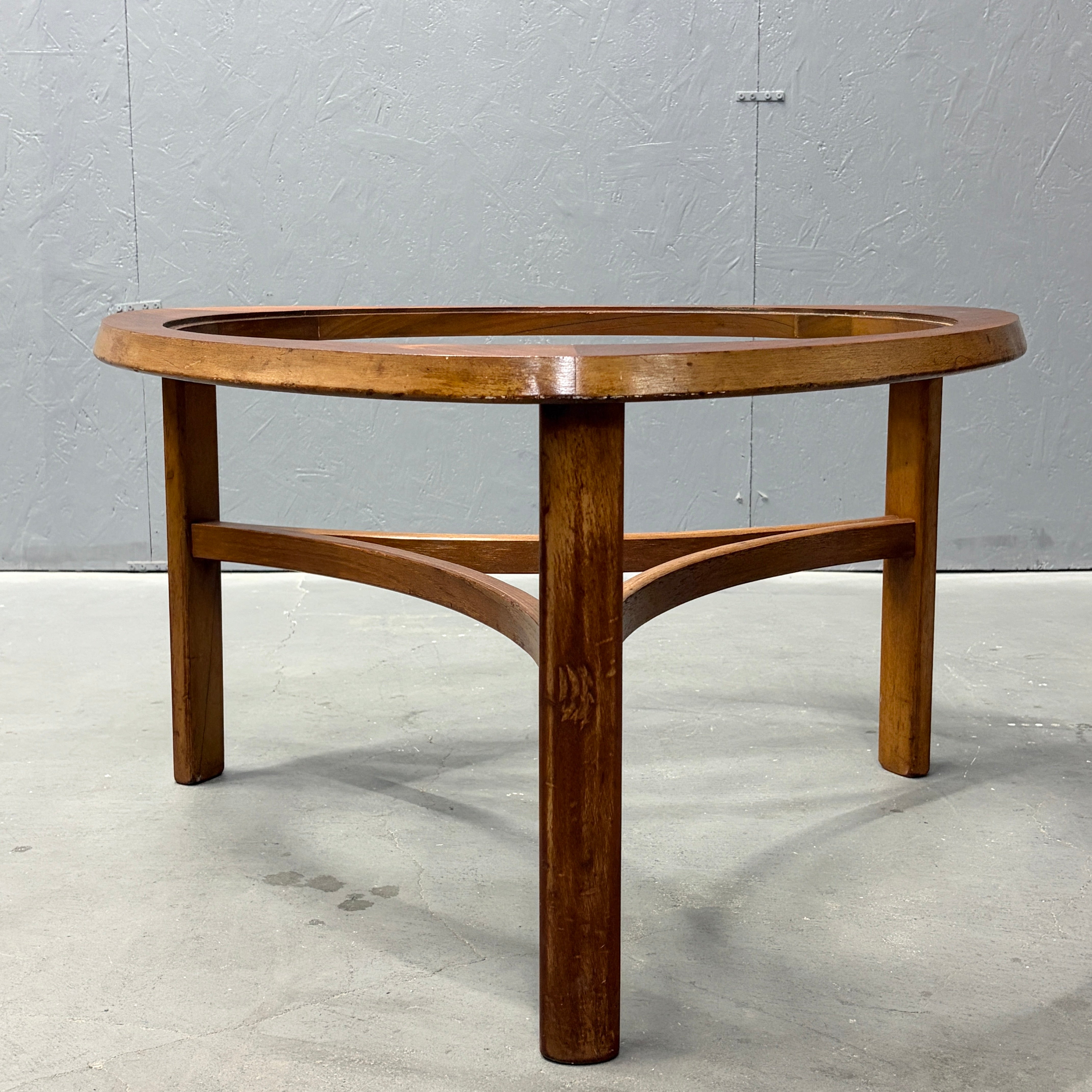 Nathan(ネイサン) / GLASS TOP TRIANGLE COFFEE TABLE ガラストップ