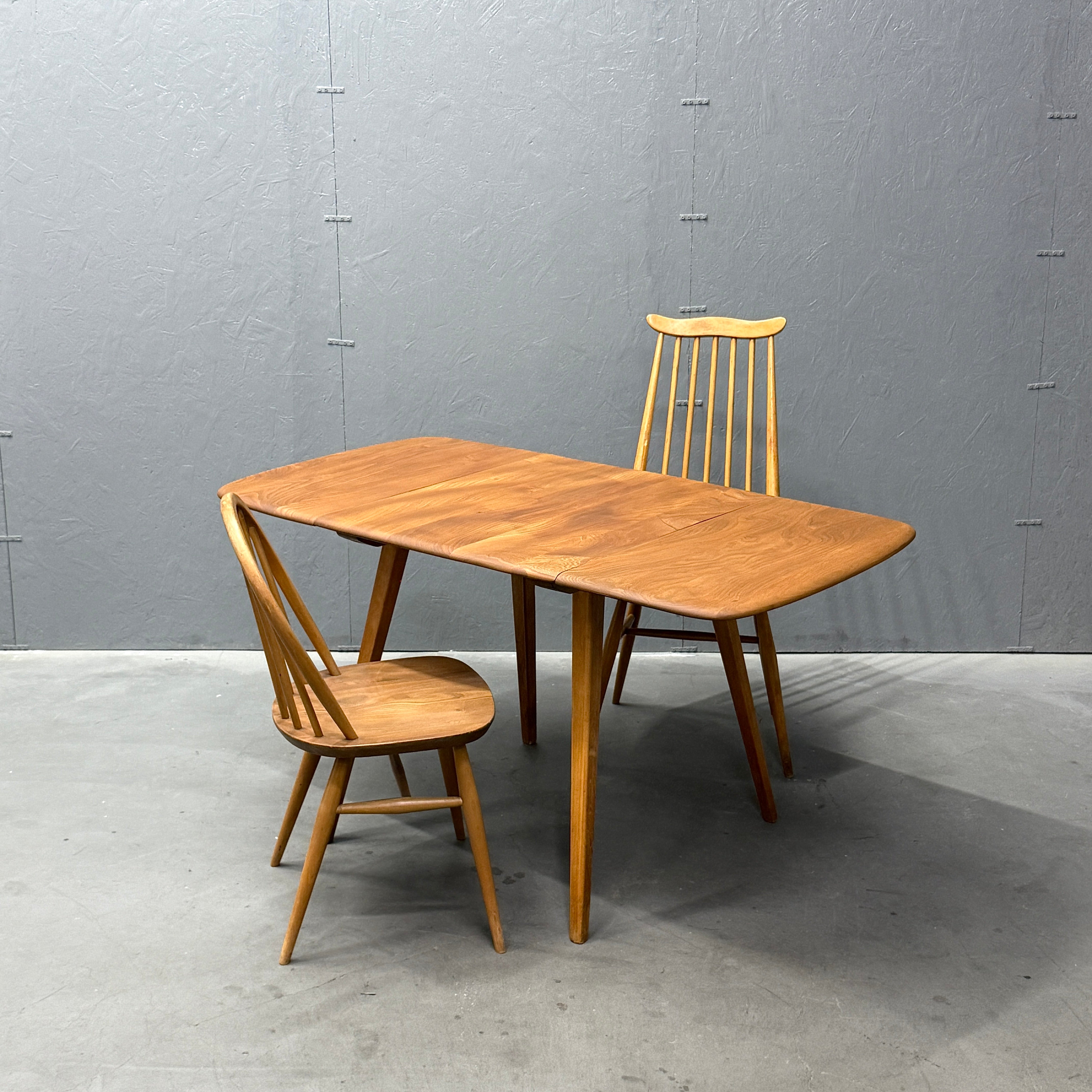 ERCOL(アーコール) レクタングル ドロップリーフテーブル (501) ERCOL(アーコール) / RECTANGLE DROP LEAF TABLE レクタングル