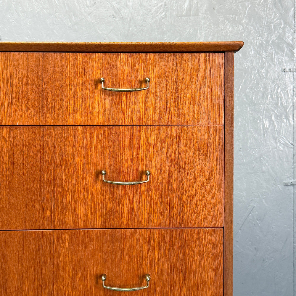 
                      
                        Teak 5-Drawer Chest ヴィンテージ 5段チェスト
                      
                    