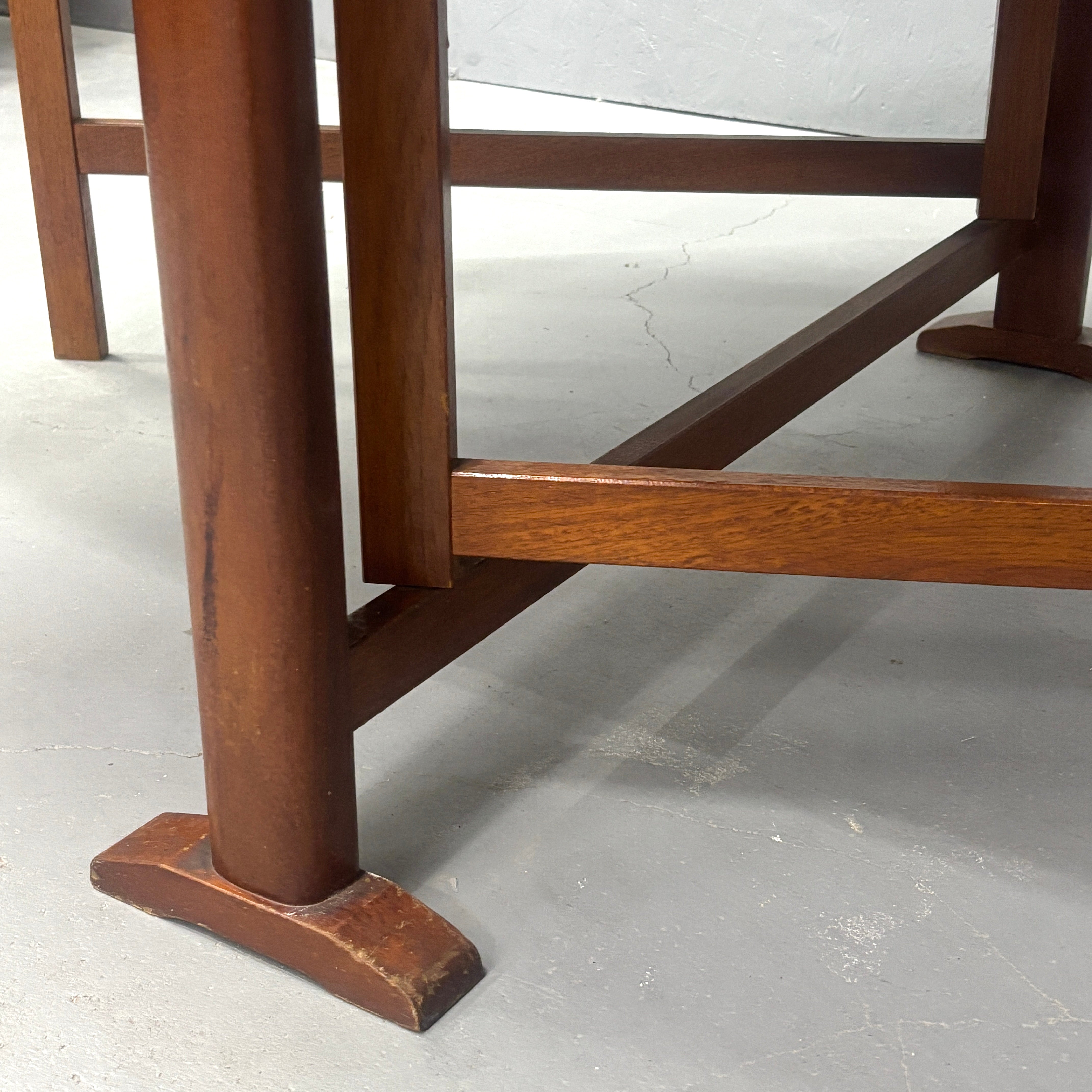 VINTAGE TEAK DROP LEAF GATELEG TABLE ヴィンテージ チーク