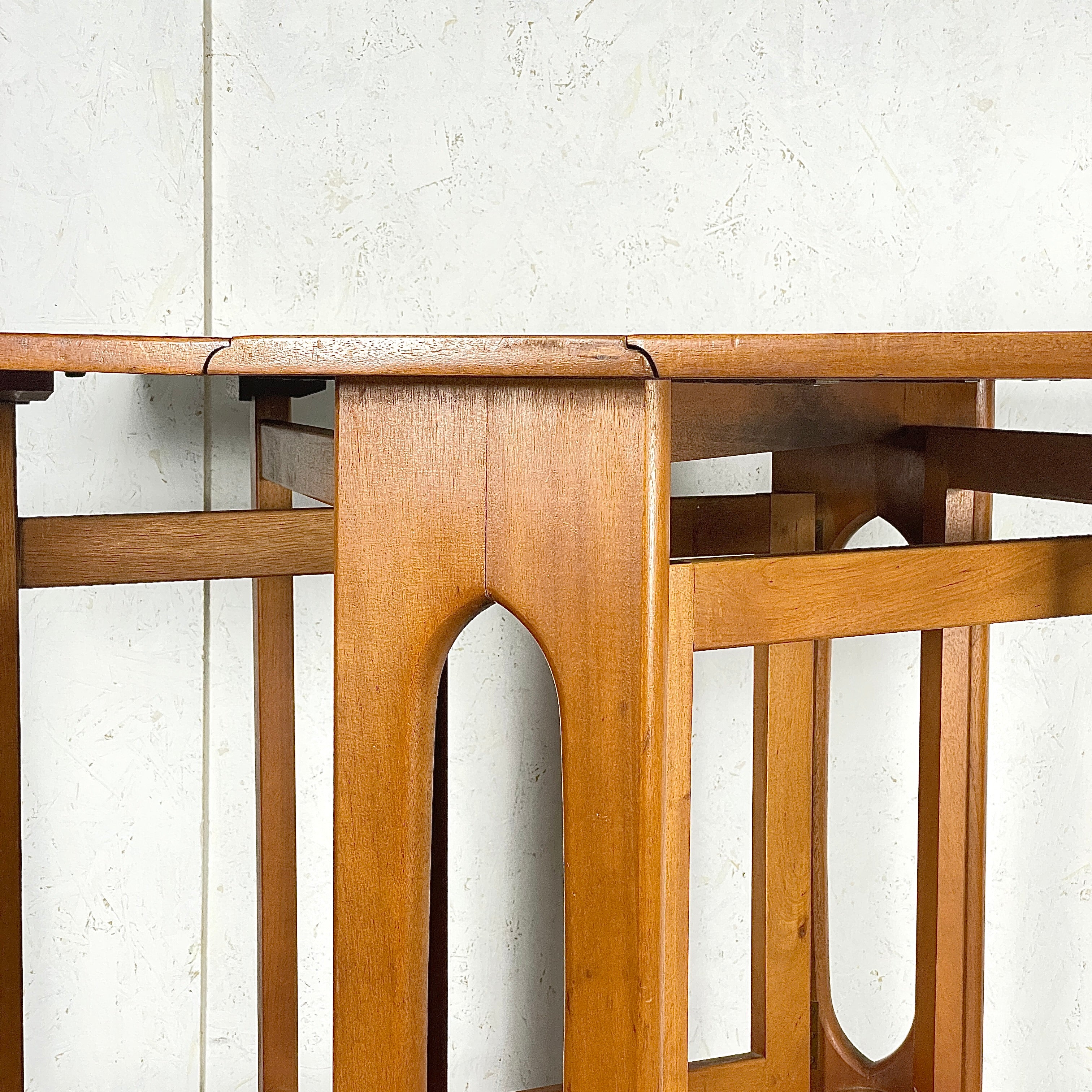 Jentique(ジェンティーク) / SQUARE DROP LEAF GATELEG TABLE スクエア ドロップリーフ ゲートレッグ –  NONOR FURNITURE