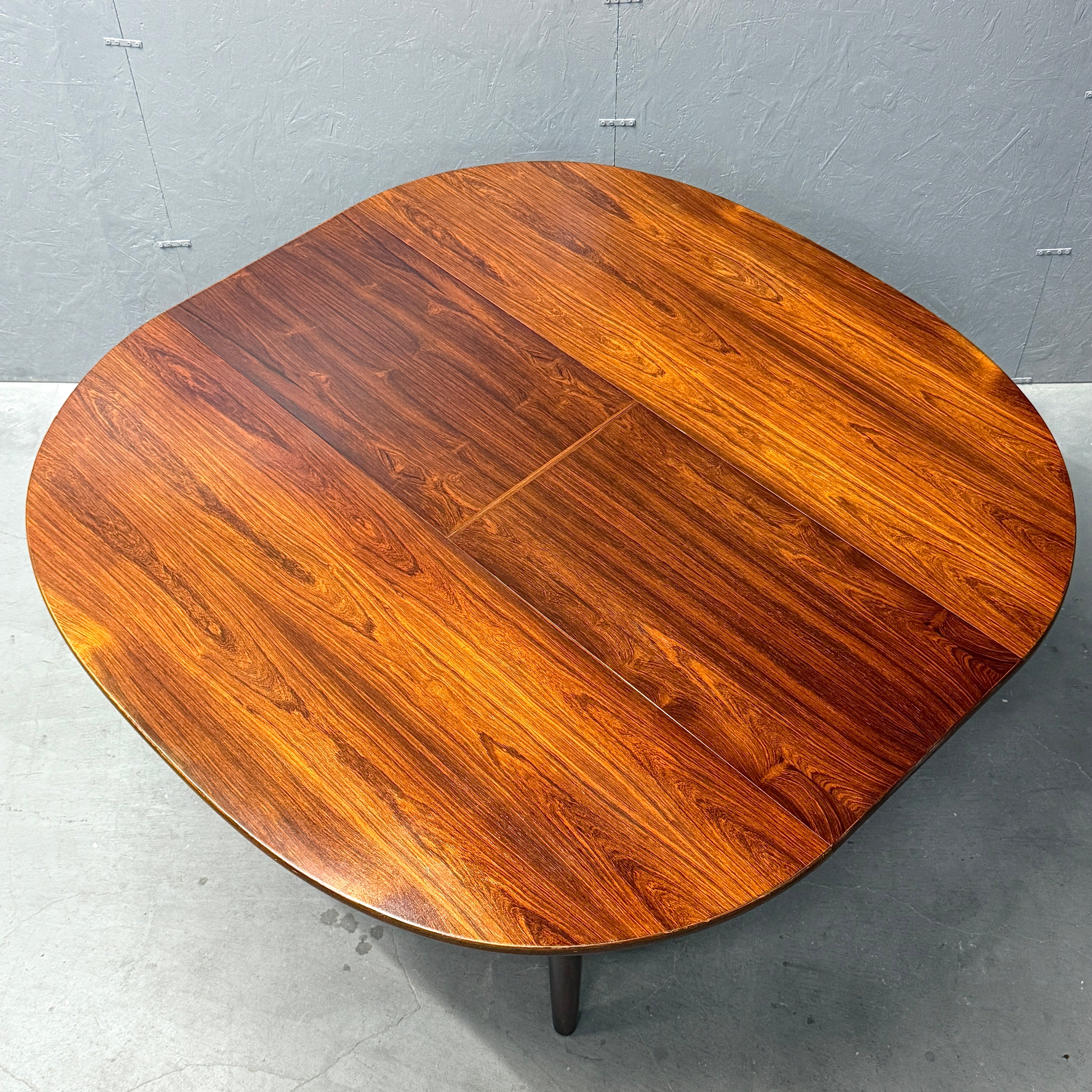 Rosewood Oval Extension Table ローズウッド オーバル
