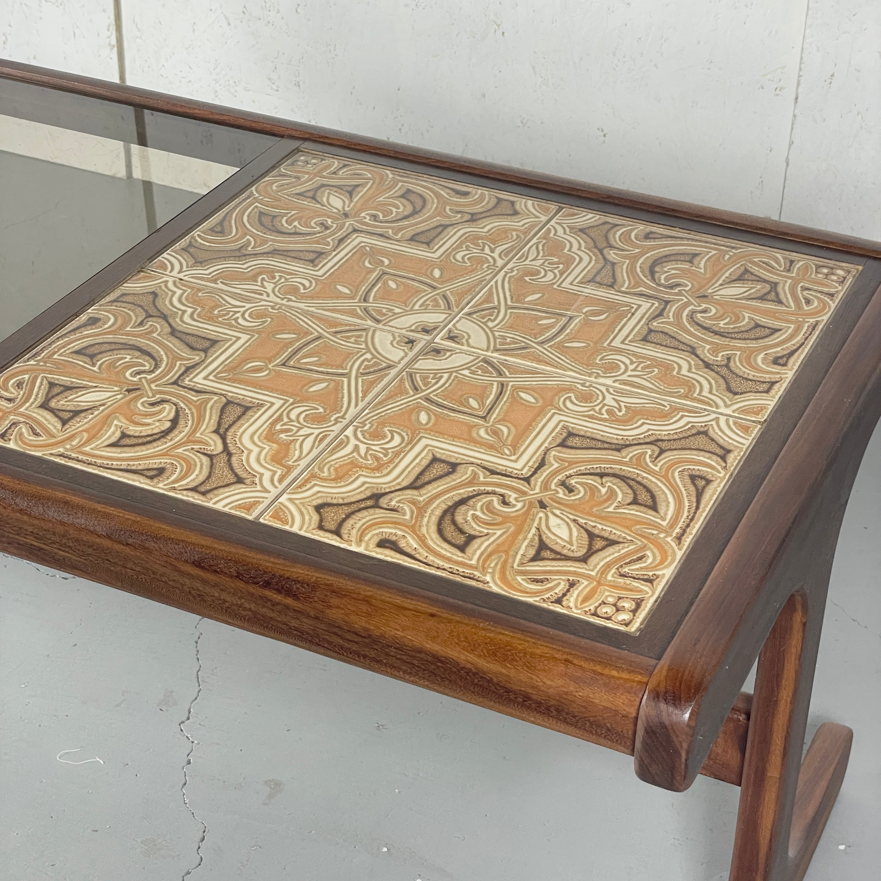 G-PLAN(ジープラン) / TILE & GLASS TOP COFFEE TABLE タイル G-PLAN(ジープラン) / TILE & GLASS TOP COFFEE TABLE タイル