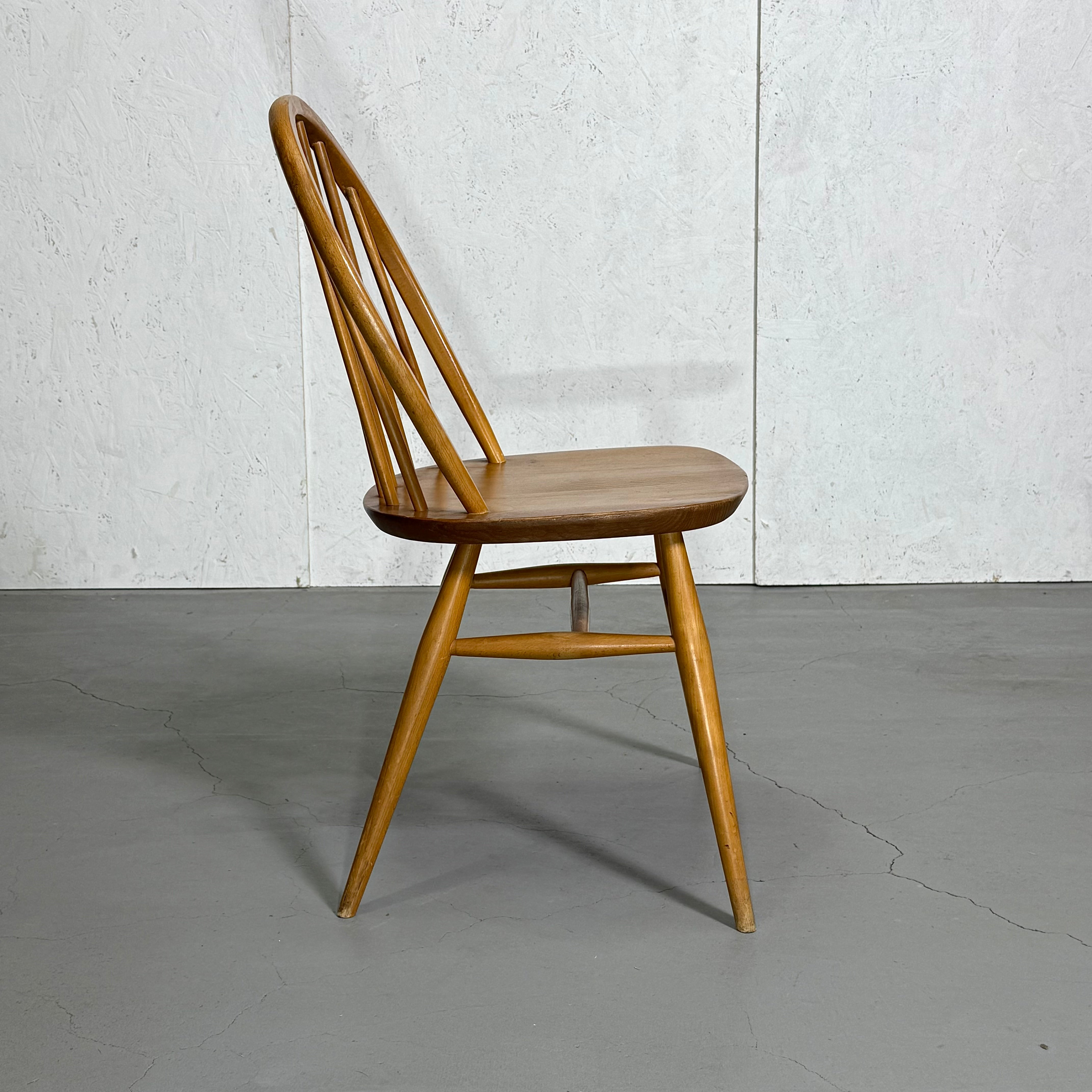 【予約】 ERCOL(アーコール) / (303 フープバックチェア CHAIR BACK HOOP ダイニングチェア