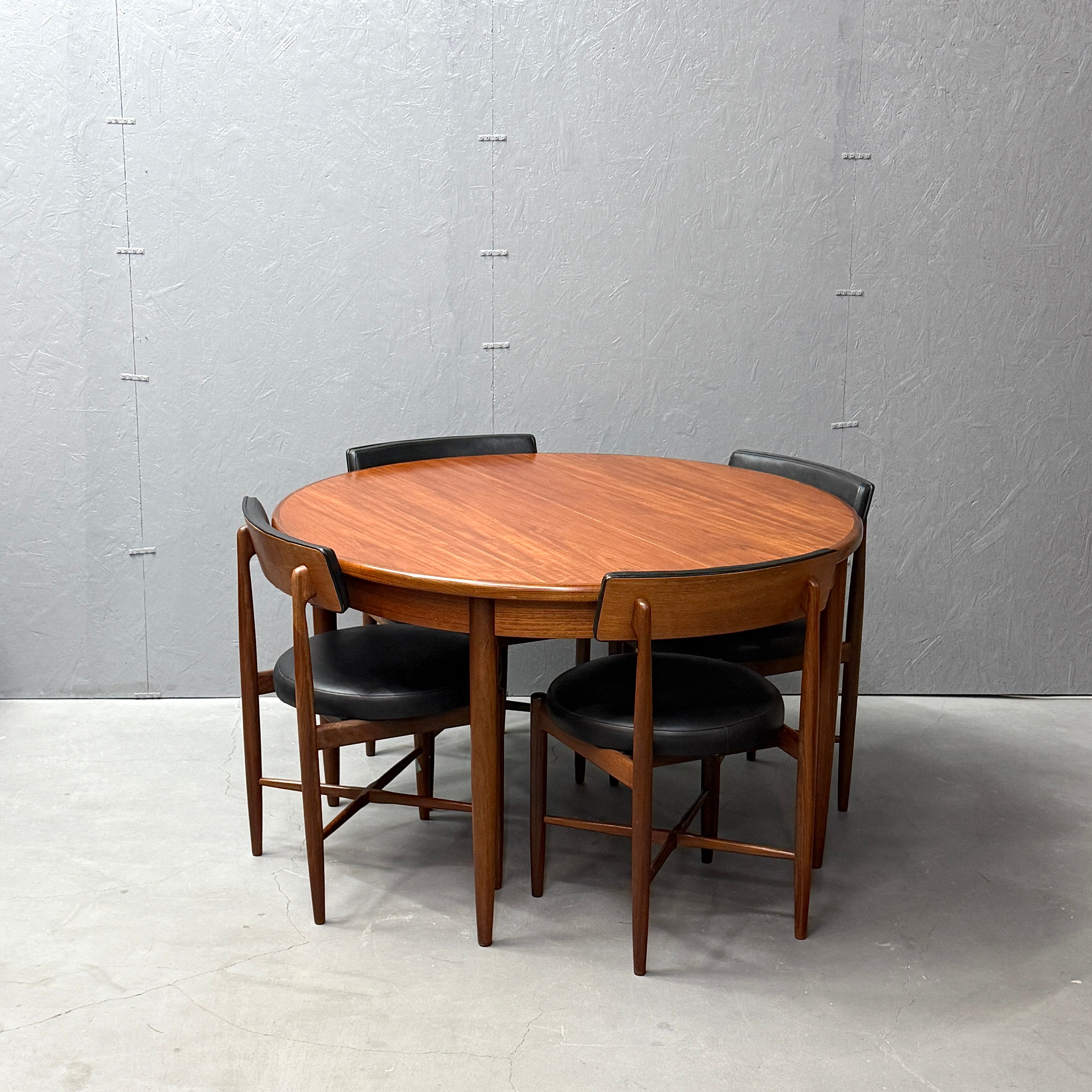 【ルノ】G-PLAN フレスコ ラウンドテーブル用チェア ４脚のみ G-PLAN(ジープラン) / Fresco ROUND TABLE Circular chair 4脚セット