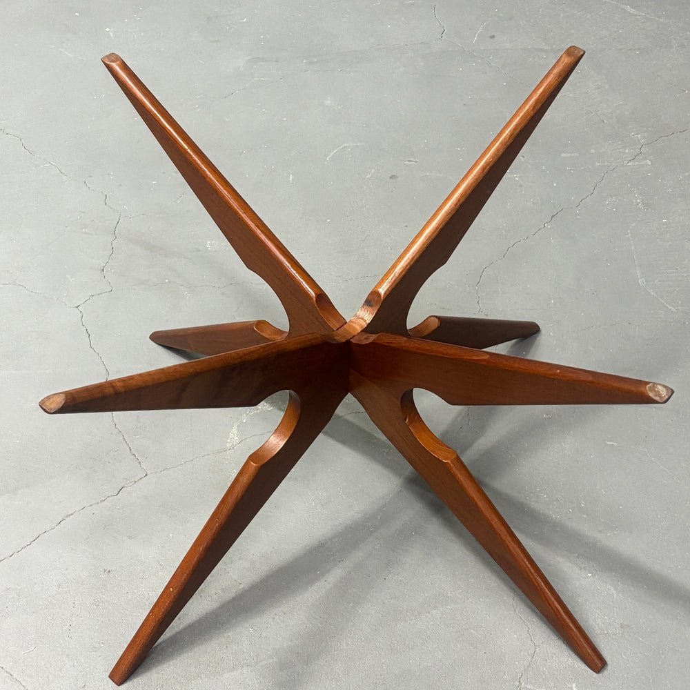 
                      
                        Danish Spider glass top coffee table ダニッシュ ガラストップコーヒーテーブル
                      
                    