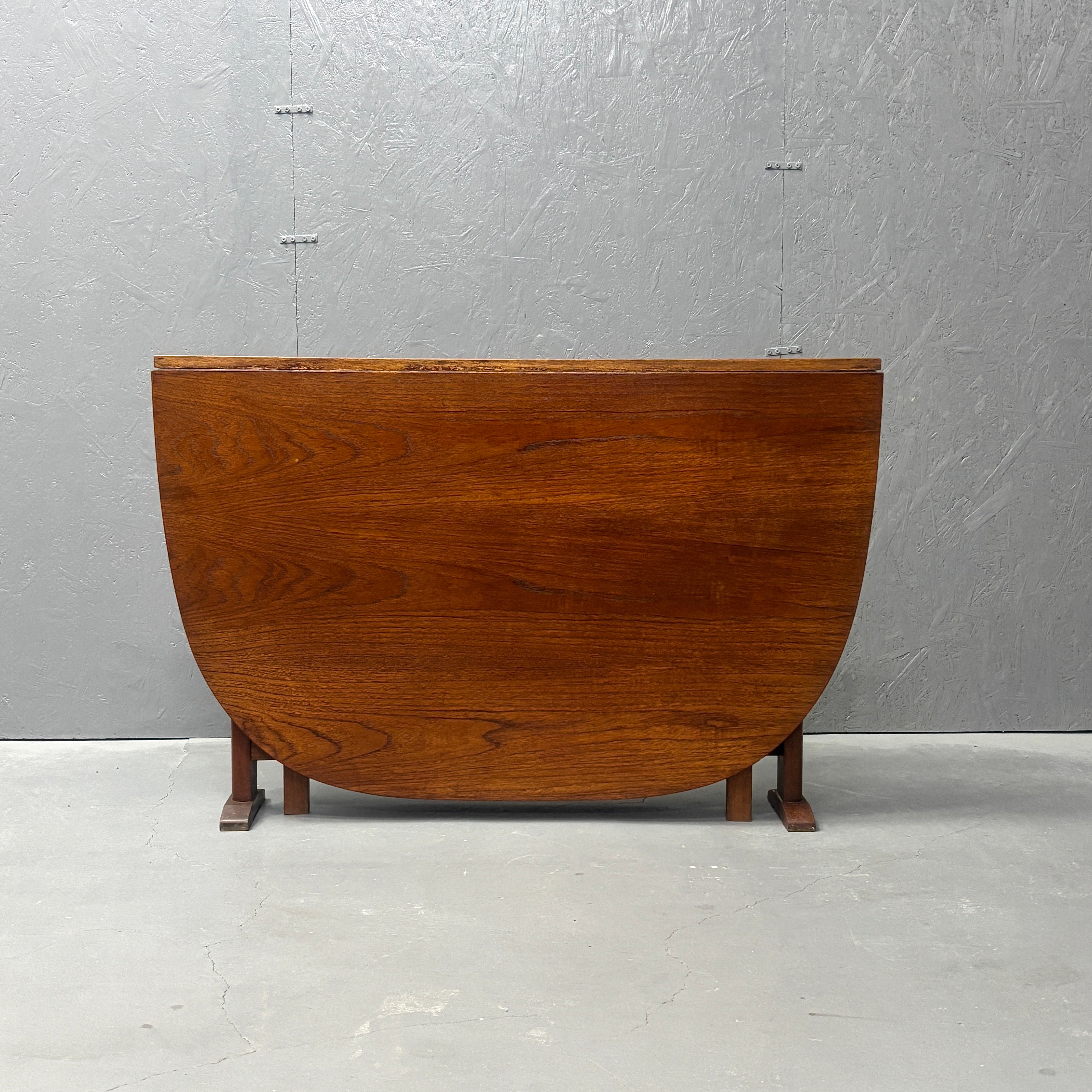 VINTAGE TEAK DROP LEAF GATELEG TABLE ヴィンテージ チークドロップ