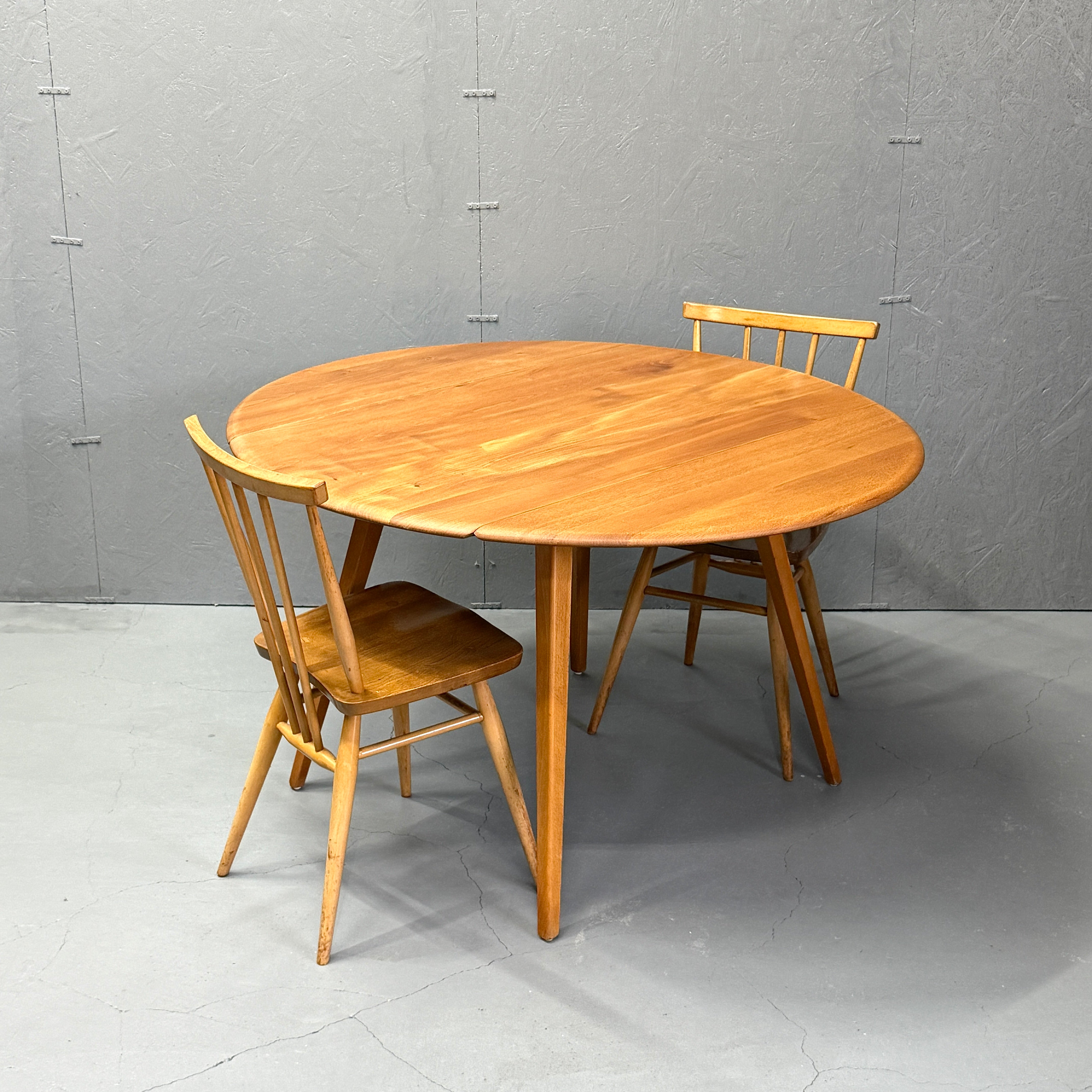 ERCOL(アーコール) / DROP LEAF ROUND TABLE ドロップリーフ ラウンド