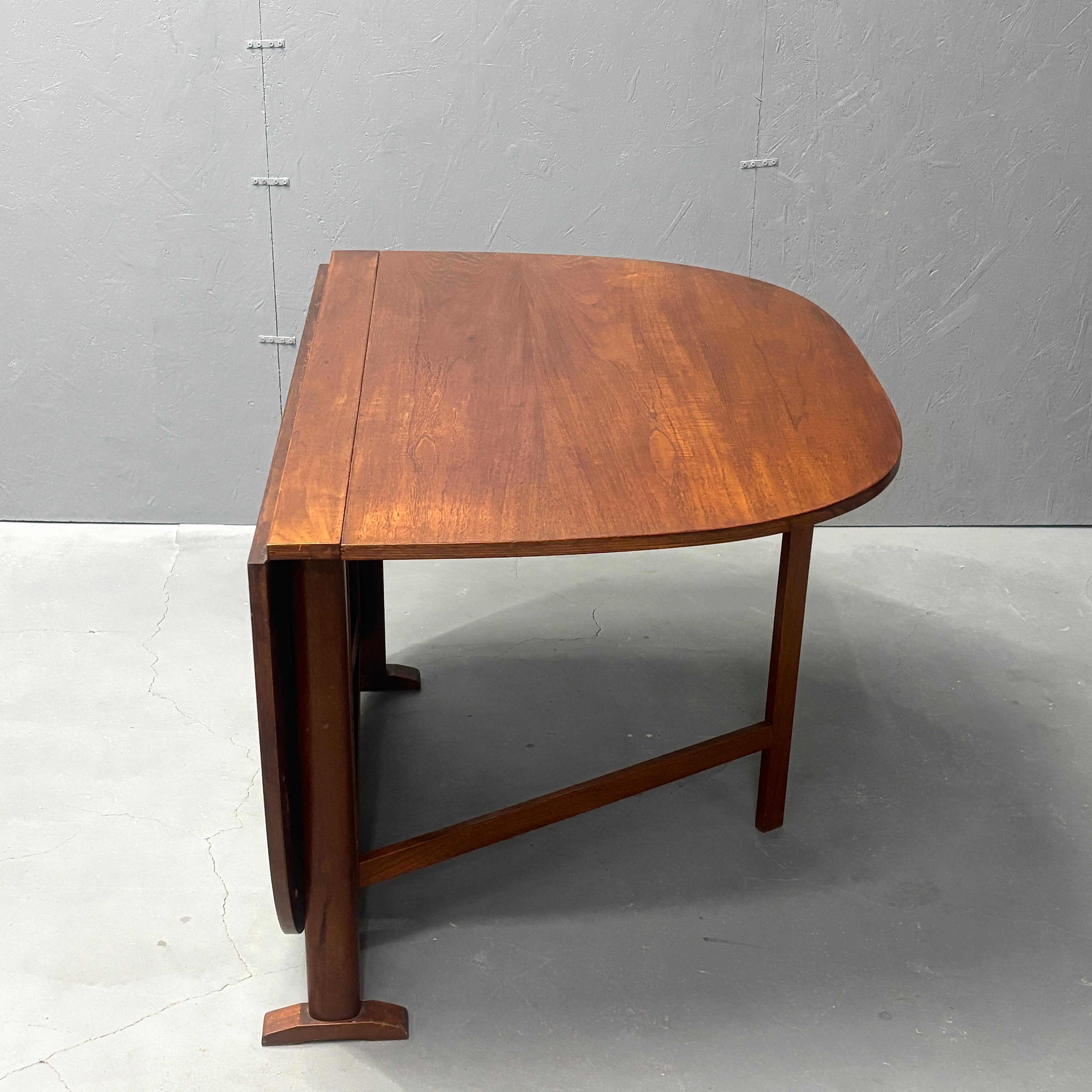 英国 チーク ヴィンテージ ゲートレッグテーブル (801) VINTAGE TEAK DROP LEAF GATELEG TABLE ヴィンテージ チークドロップ