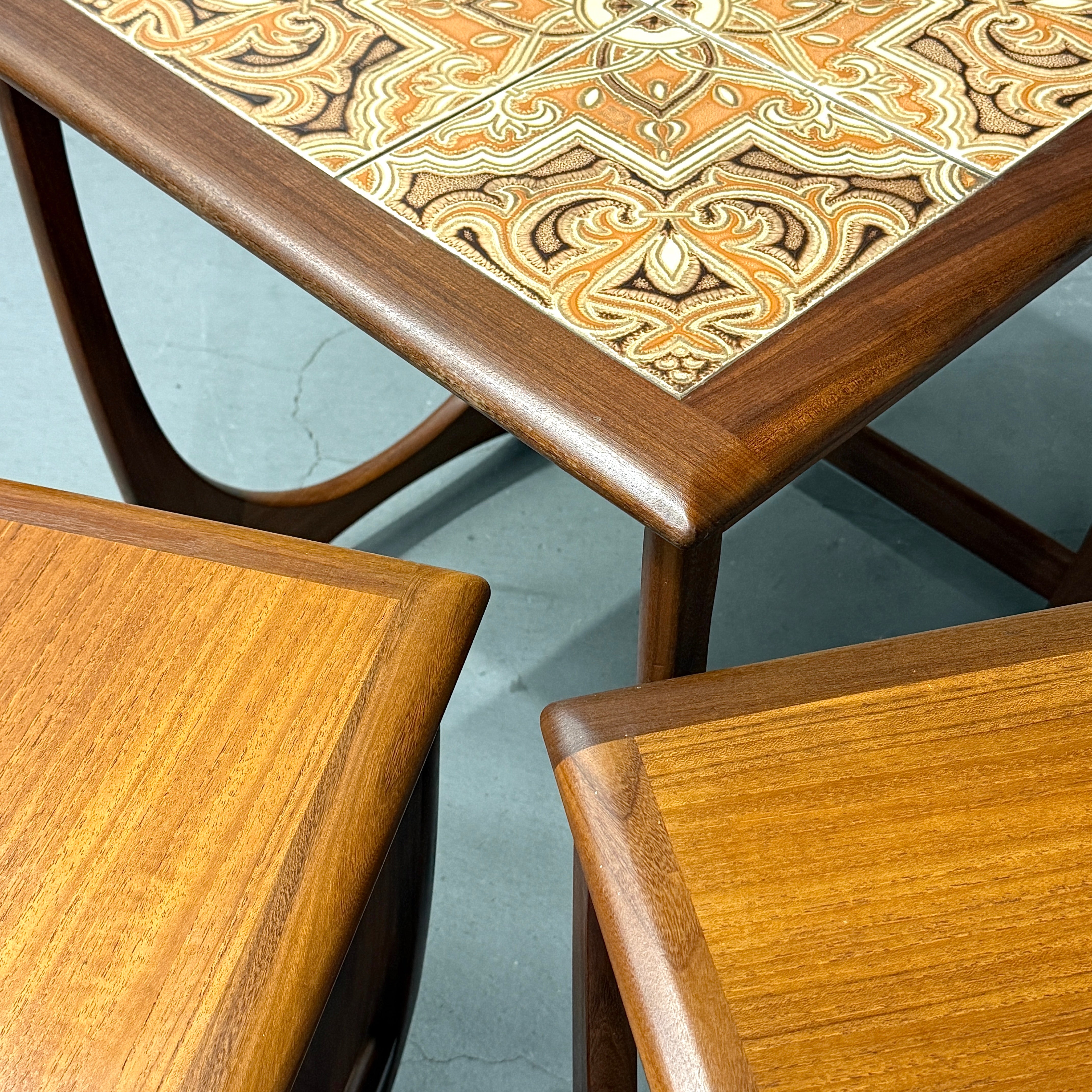 G-PLAN(ジープラン) / Astro Tile top Nest table アストロ タイル