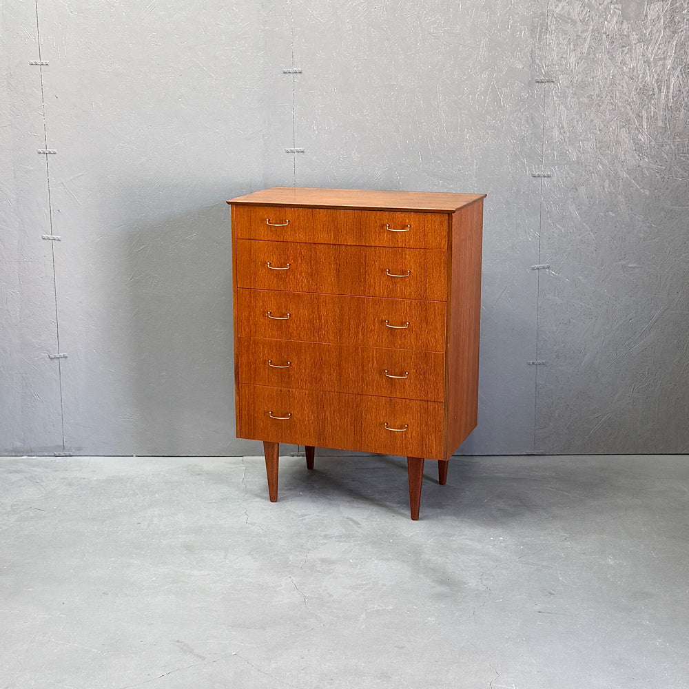 Teak 5-Drawer Chest ヴィンテージ 5段チェスト
