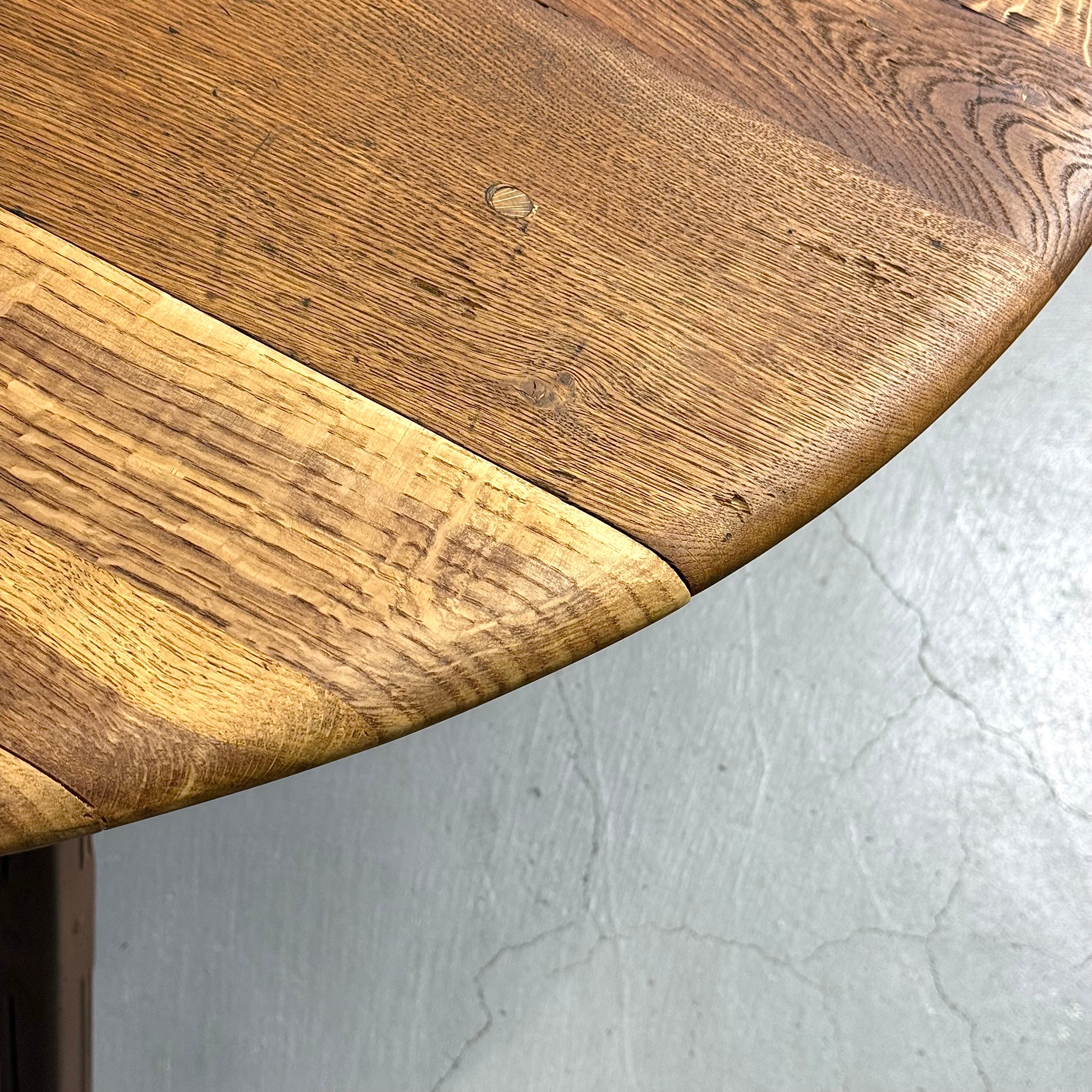 ERCOL(アーコール) /ラウンド　ドロップリーフテーブル (2) ERCOL(アーコール) /ラウンド ドロップリーフテーブル (2