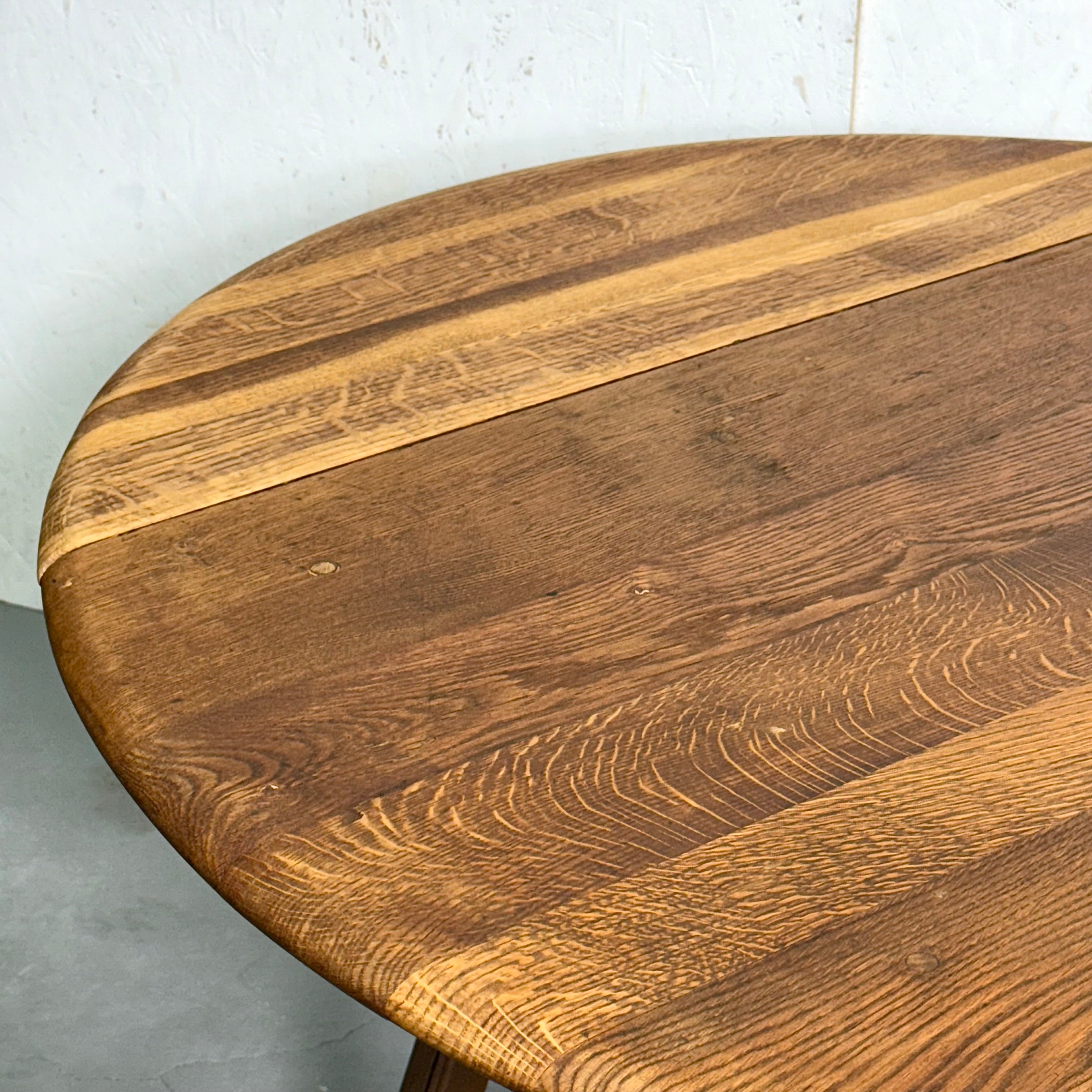 ERCOL(アーコール) /ラウンド　ドロップリーフテーブル (2) ERCOL(アーコール) / ROUND DROP LEAF TABLE ラウンド ドロップ