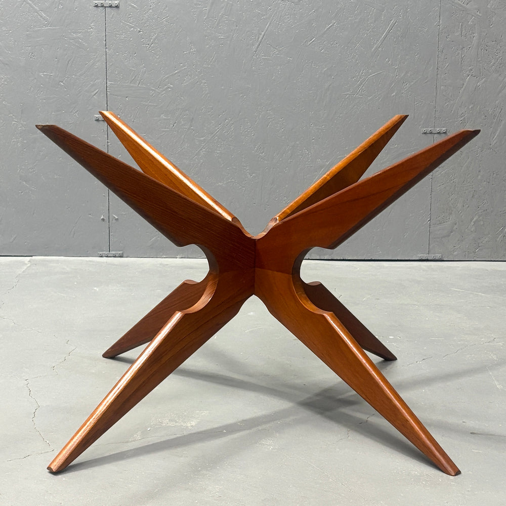 
                      
                        Danish Spider glass top coffee table ダニッシュ ガラストップコーヒーテーブル
                      
                    