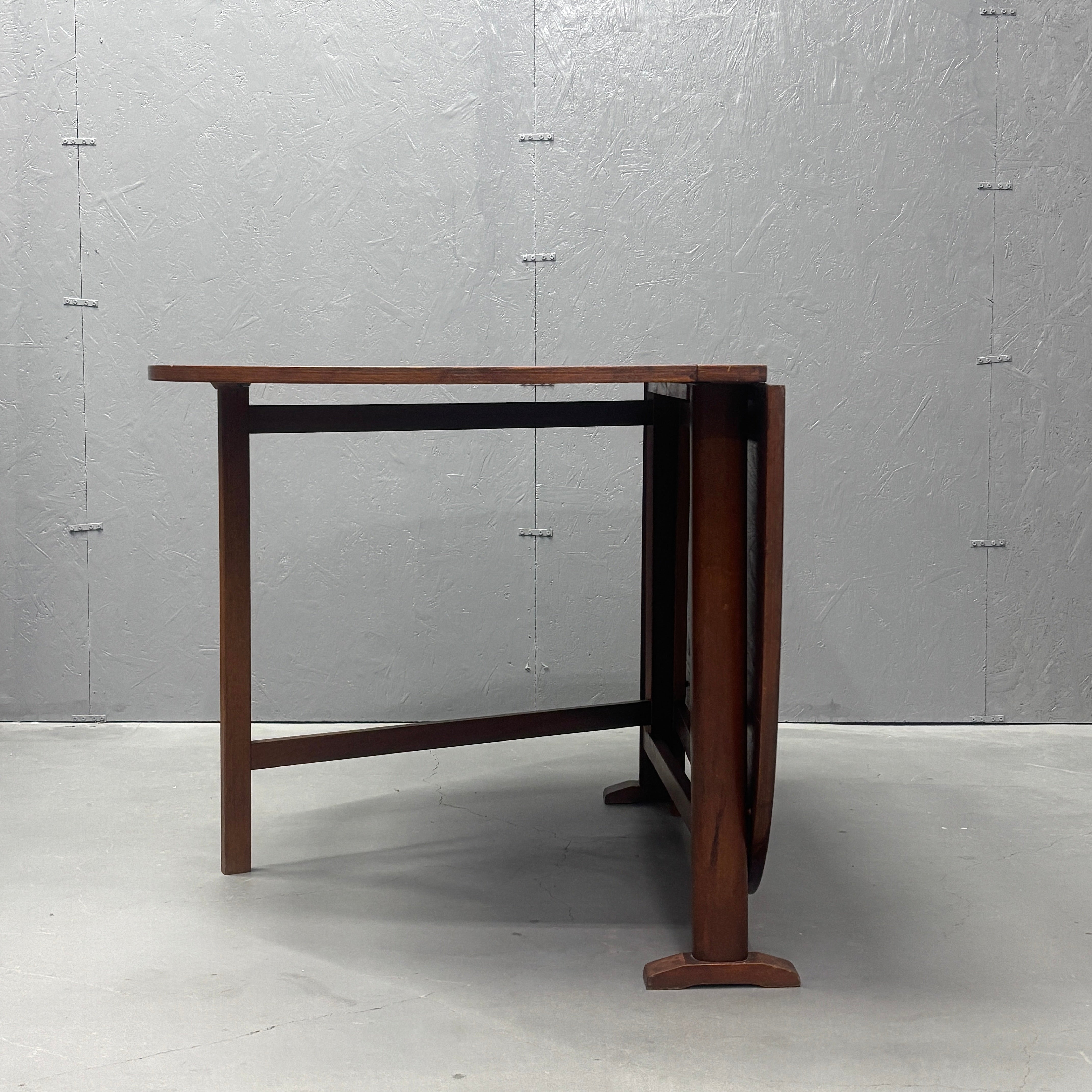VINTAGE TEAK DROP LEAF GATELEG TABLE ヴィンテージ チークドロップ