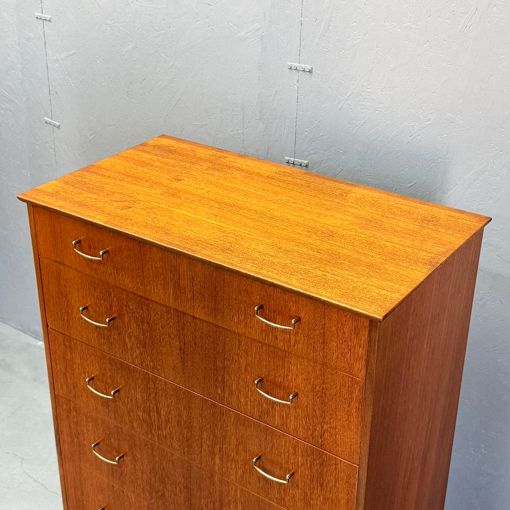 
                      
                        Teak 5-Drawer Chest ヴィンテージ 5段チェスト
                      
                    