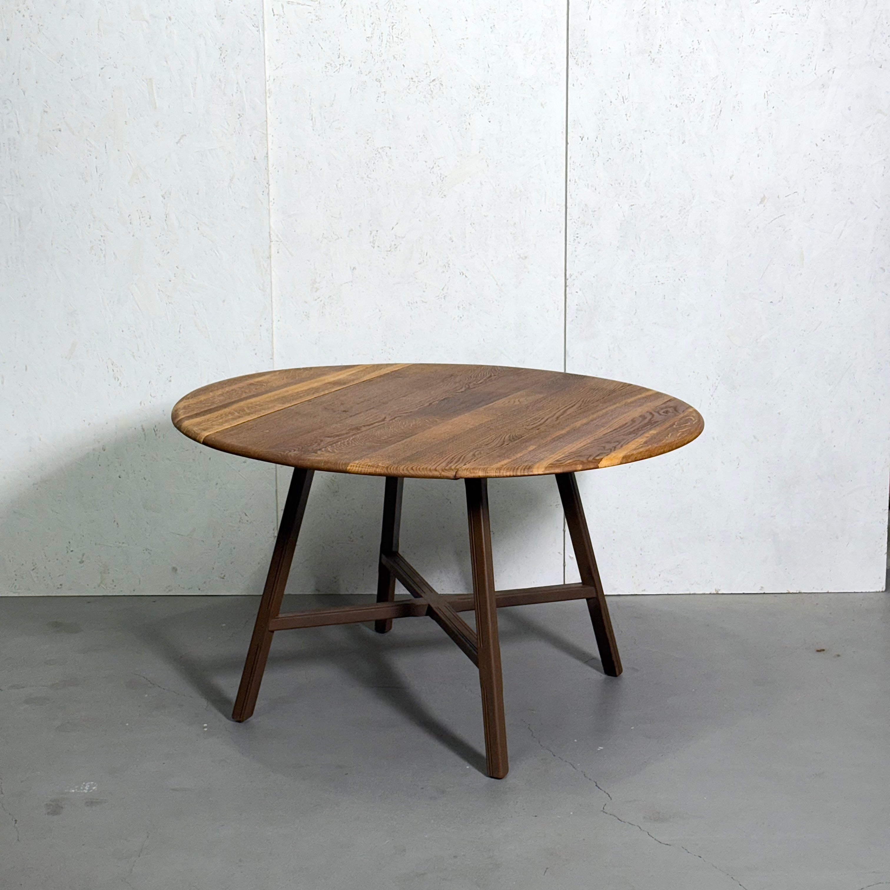 ERCOL(アーコール) /ラウンド　ドロップリーフテーブル (2) ERCOL(アーコール) / ROUND DROP LEAF TABLE ラウンド ドロップ