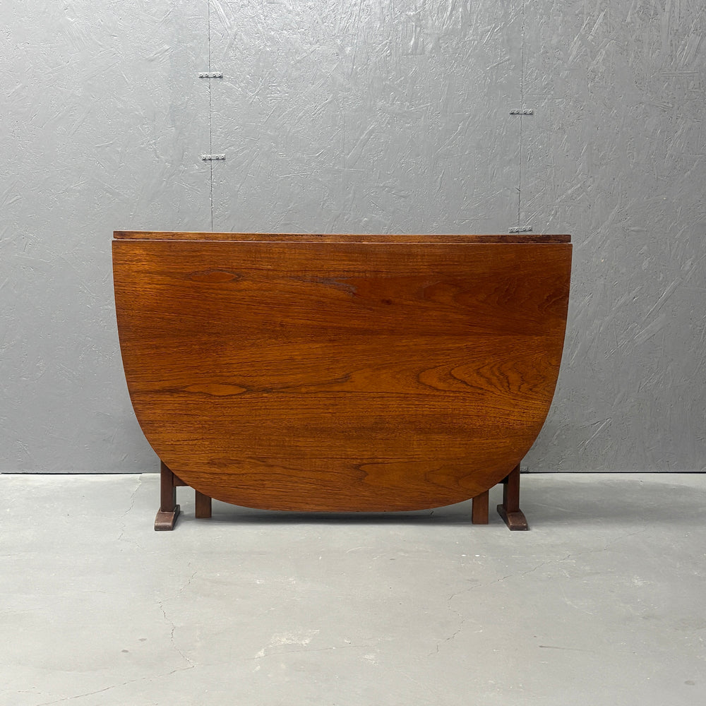 
                      
                        VINTAGE TEAK DROP LEAF GATELEG TABLE ヴィンテージ チークドロップリーフ ゲートレッグテーブル (401)
                      
                    