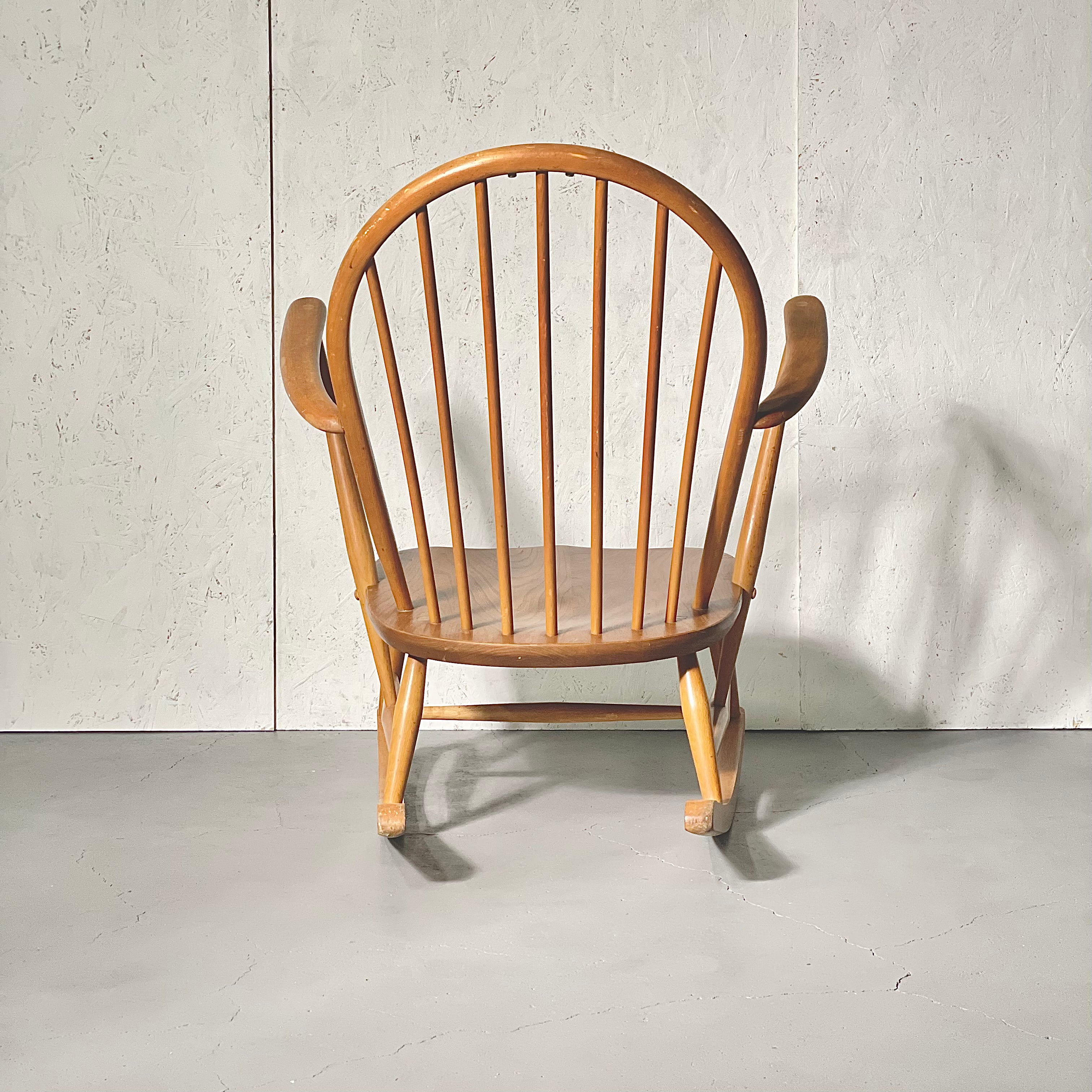 希少 アーコール/ERCOL チェアメイカーズ ロッキングチェア 英国ウィンザー